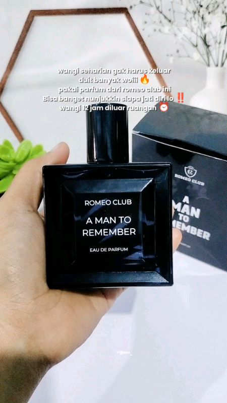 romeo club varian A man to remember #romeoclub #parfumviral #RacunShopee #SpillRacunShopee #BadaiTapiBudget #fyp