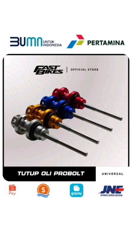Fastbikes - Tutup Oli Jarum Full CNC Model Probol New Universal.#RacunShopee #promoterkini #tutupoli #tutupolimesinmotor #TutupTahun #promoakhirtahun