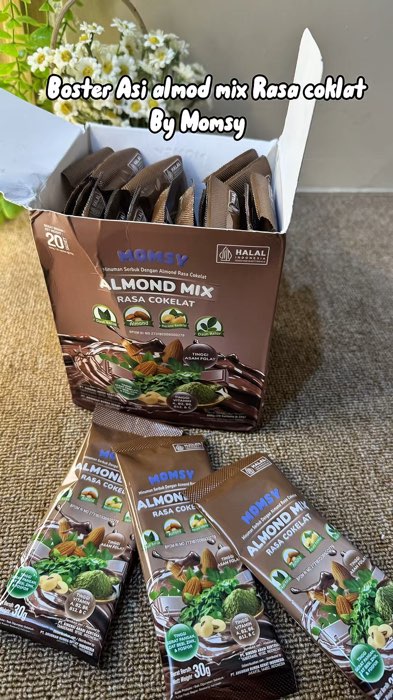 #asibostermomsy #almondmixcokelat #susumomsy #RacunShopee #shopeevideo