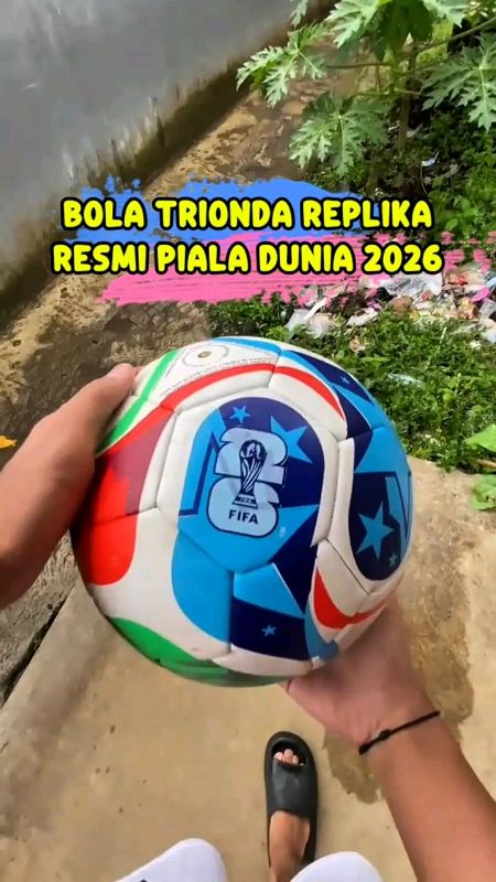 Bola Sepak Ukuran 5 Trionda FIFA World Cup 2026 #Trionda #WorldCup2026 #SpillBawaBerkah #DiskonRacunShopee #RacunShopee #ViralDiShopeeVideo