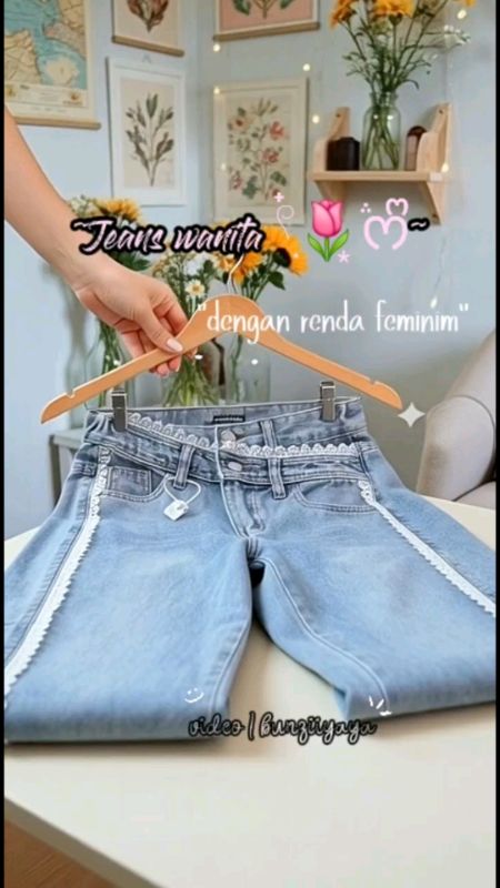 jeans wanita cantik hight waist #ShopeeLook #SpillRacunShopee #RacunShopee #PromoNonStop #RacunShopeeCheck