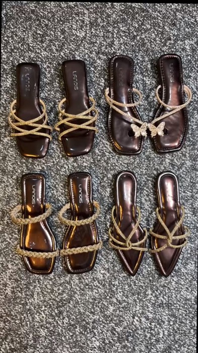 MAHOGANY😍✨#sandalwanita #sandalkekinian #shopeevideo