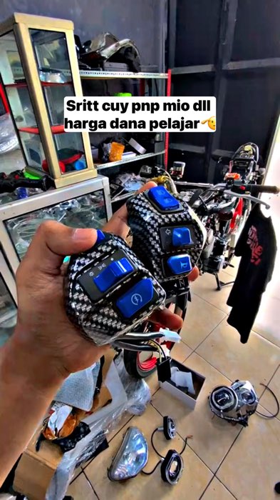 Saklar mio motif carbon vietnam 1 set tinggal pasang aja🥰#SpillBawaBerkah#DiskonRacunShopee#Diskon40RB#Diskon50Persen#PromoNonStop
