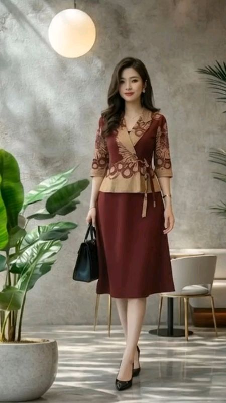 Dress katun Scuba #dresspremium #dresskondangan #dresswanita #dresskekinian #dressmewahkekinian