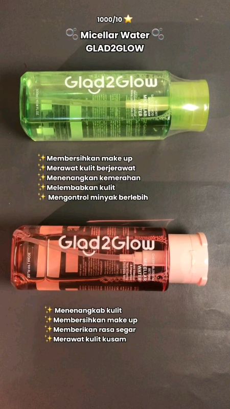 #micellarwater #glad2glow #micellarwaterglad2glow #ViralDiShopeeVideo #RacunShopee