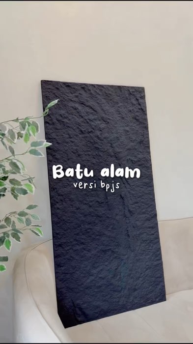 Wallstone Batu alam pvc #ViralDiShopeeVideo #RacunShopee #GratisOngkirRP0 #wallstone #batualamdinding