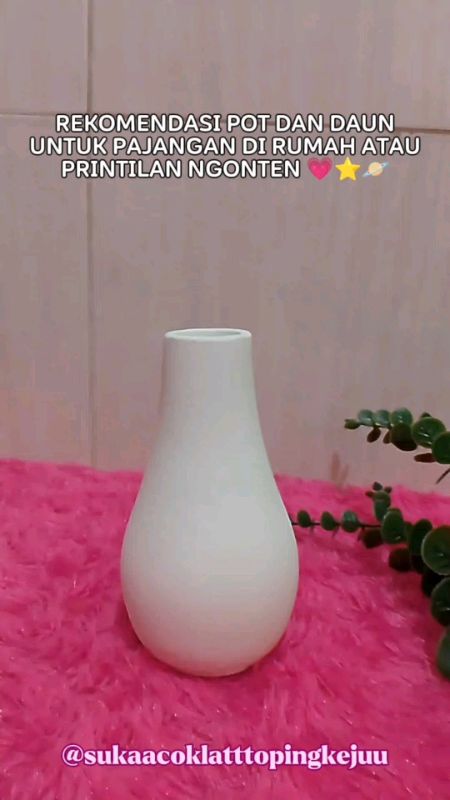 rekomendasi pot dan daun Eucalyptus #potbunga #potbungacantik #dauneucalyptusartificial #RacunShopee #RacunShopeeCheck #SpillRacunShopee