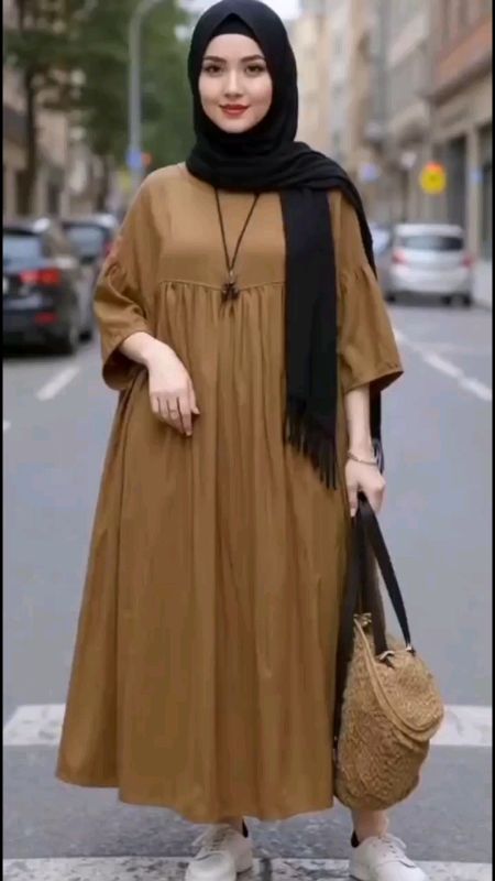 Acni Dress Jumbo Rayon Premium#racunshopeemurah #ShopeeCoD #fypシ