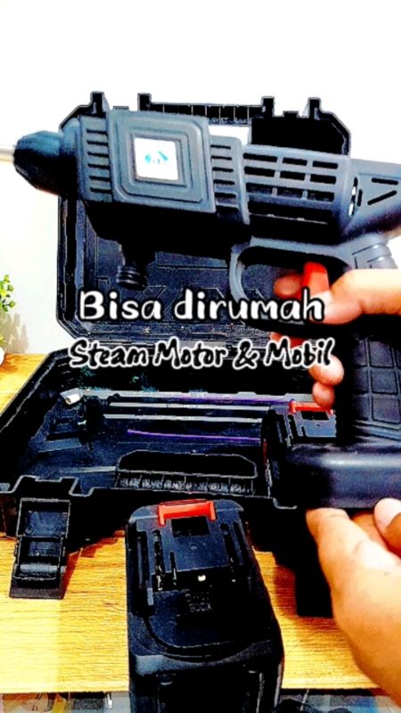 Jet cleaner steam motor #jetcleaner #steammotor #SteammotorMobil #jetcleanerportable #jetclenerbaterai #RacunShopee #ShopeeCOD #GratisOngkirRP0