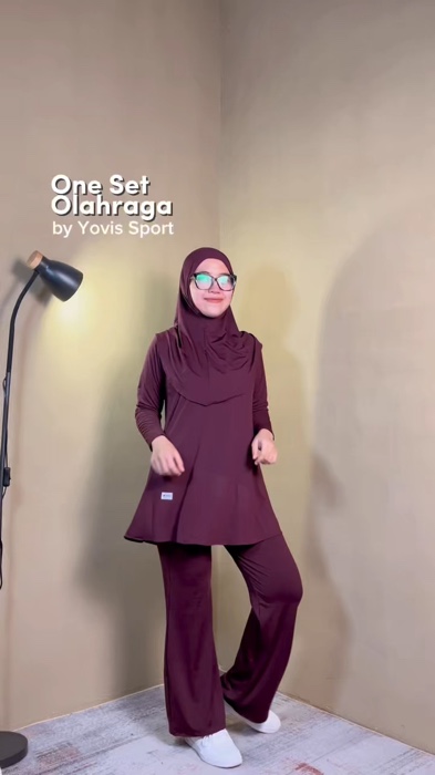#onesetolahraga #onesetolahragamuslimah #setelanolahragawanita #setelanolahraga #setelanolahragamuslimah