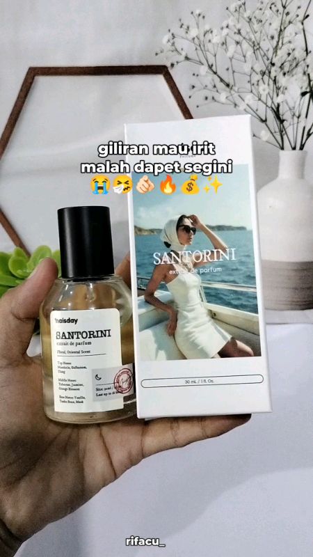Naisday santorini #NaisdayParfum #naisdayperfume #naisdayaffiliate  #santorini #RacunShopee #ViralDiShopeeVideo #DiskonRacunShopee #fyp