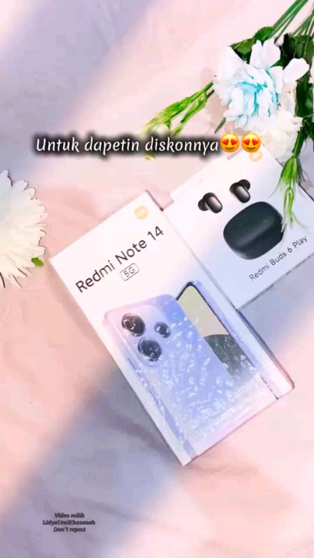 REDMI NOTE 14 5G | 108MP AI camera system with OIS | Media Tek Dimensity 7025 Ultra #TermurahDiShopee #DiskonRacunShopee #ViralDiShopeeVideo #redmi