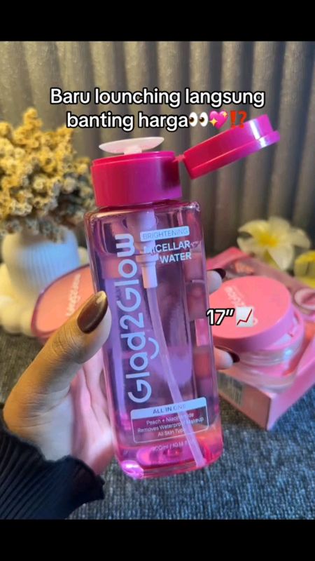 micellar water #glad2glow #micellarwater #glad2glowmicellarwater