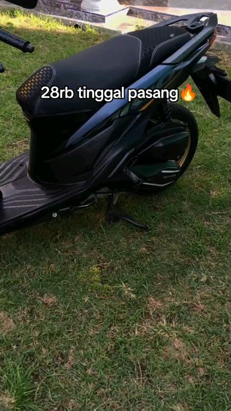 cover jok tinggal pasang #fyp #masukberandashopee #sarungjokmotor #coverjokmurah