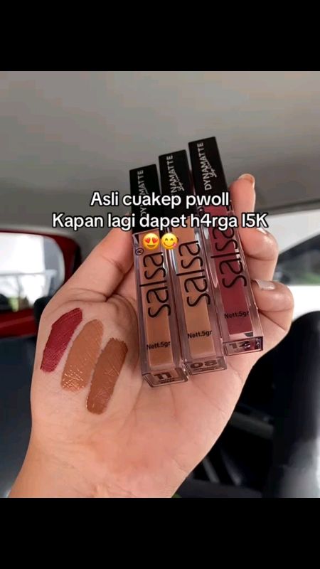 lip cream salsa bagus banget cuy#racunshopeemurah #fypdongggggggg #1212ShopeeBigSale #RacunShopeeO #belanjadishopee #fypdooong