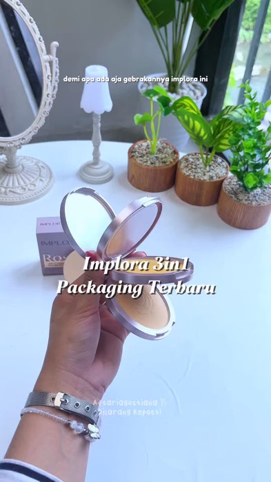 Beli 1 dapat 3 bedak terbaru nya implora #bedak3in1implora #SpillBawaBerkah #ViralDiShopeeVideo