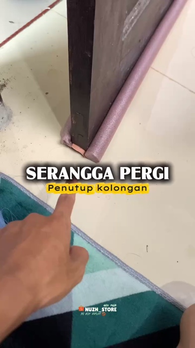 Penutup celah bawah pintu #penutupcelahpintu #penutupbawahpintu #PromoNonStop #RacunShopeeCheck #GratisOngkirRP0 #SpillRacunShopee #Diskon50Persen