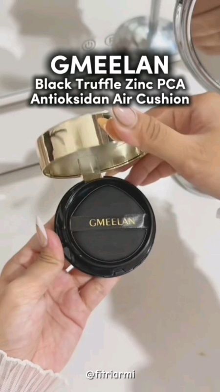 Cushion & powder antioksidan #SpillRacunShopee #RacunShopee #gmeelancushion #gmeelan2in1cushion #gmeelanblacktrufflecushion #gmeelan