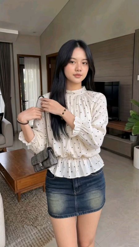 #blousewanita #outfitinspiration #shopeevideo #ShopeeLook