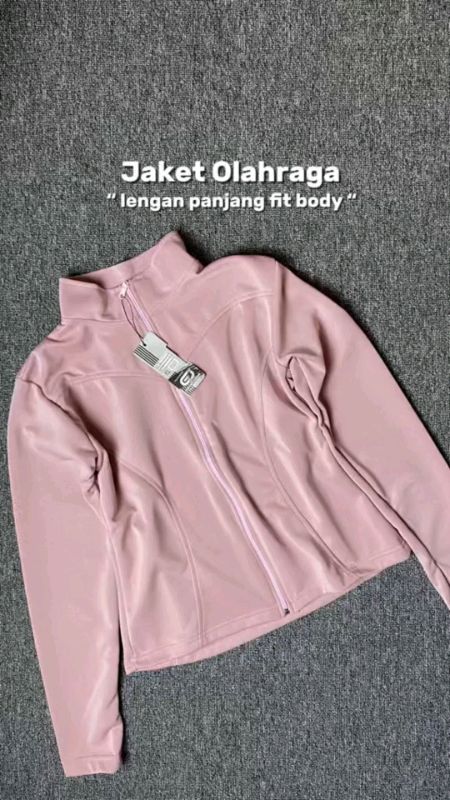jaket olahraga✨️🩷#jaketolahraga #jaketantiuv #RacunShopee #PromoNonStop