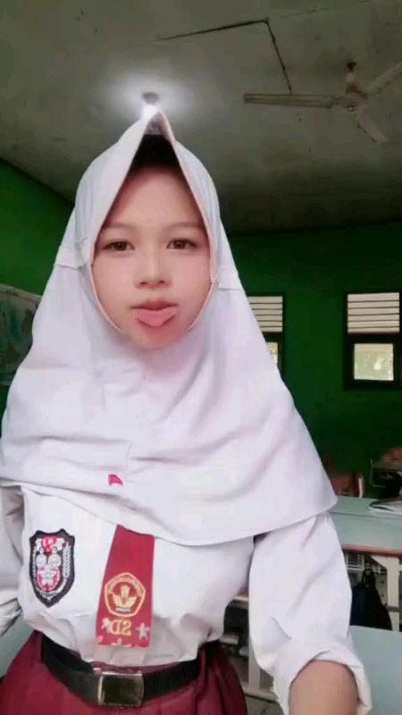 Paket Lengkap Seragam Sekolah SD Perempuan Panjang Baju Oxford Rok Vimatex Hijab Topi Dasi Kaos Kaki Gesper Kelas 1-6 SD#viral #original
