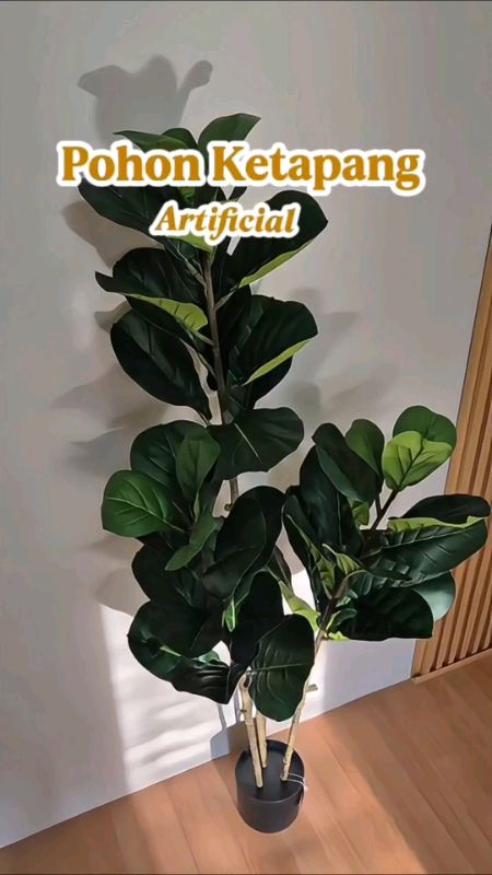 Pohon Ketapang artificial besar  #pohonartificial  #pohon buatan  #RacunShopee  #pohonketapangpalsu    #dekorasirumah
