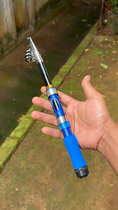 Mudah banget di pakai kemana aja menggunakan joran yang satu ini #joranportable #jorantelescopic #joranspinning