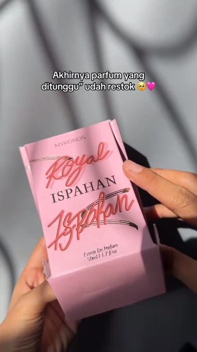 Mykonos Royal Ispahan Extrait de Parfume | Mykonos Parfume #mykonos #mykonosparfum #royalispahan #SpillRacunShopee #SpillBawaBerkah
