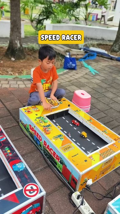 Mainan mobil kobokan speed racer #speedracer #mainanmobilmobilan #mainanmobil #mainananak #mainanpasarmalam