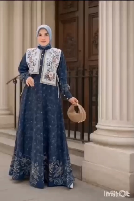 Gamis cantik dan elegan ❤️😍#fypシ #ShopeeCOD #fypdongggggggg #shoopeviral