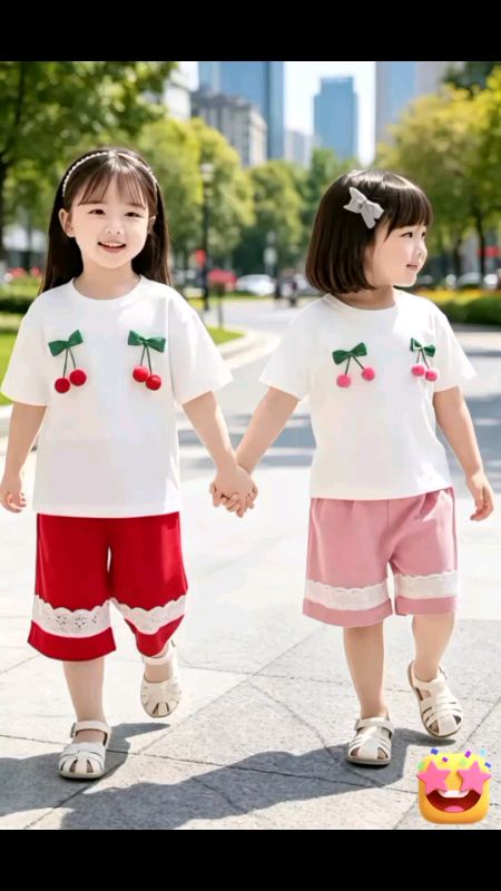 Setelan Anak Perempuan Cherry 3D Usia 1-6thn🥰 #kekinianbanget #modistrendy #lucugemez #nyamandipakai #ShopeeLook #SpillRacunShopee #yukCO #cek🛒#fypシ