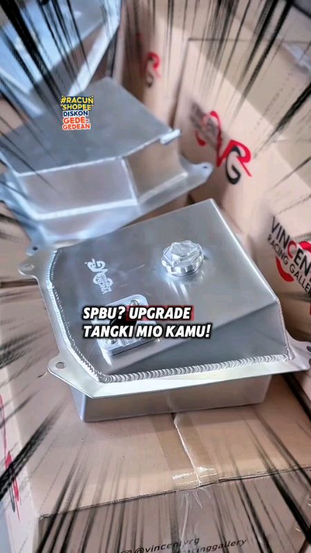 #tangkimio #tangkialumuniummio #tangkimiosporty #tangkialumuniummiosporty #partmiosporty #miosportymodifikasi #fyp#semuapenggunashoppe #RacunShopee