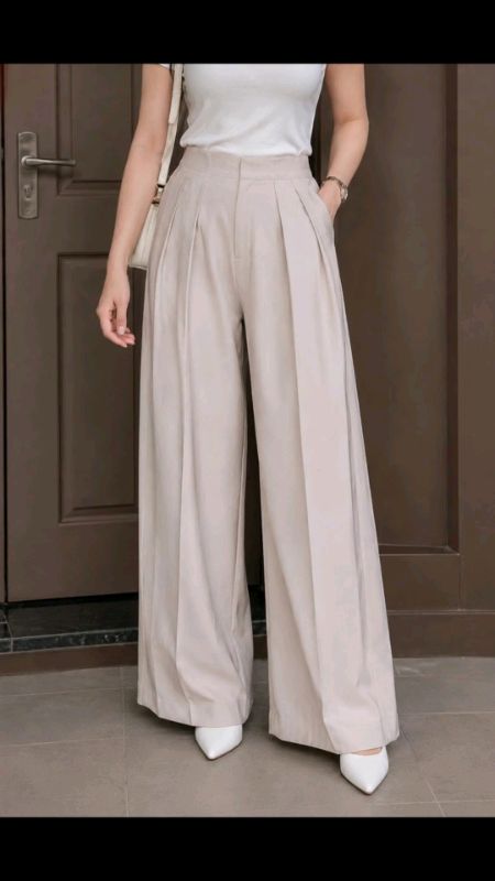 lavie pants cullote Palazzo Higwaist celana kulit wanita kekinian #laviepant #kulotpalazzo #celanahighwaistwanita #cullotepalazzo #fyp #fypシ #vyp #vir
