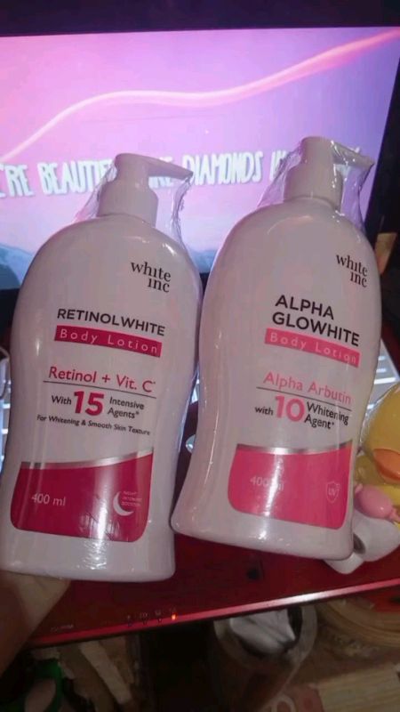 retinol white body lation retinol vit c #whiteinc_id #retinolbodylotion #komisixtra