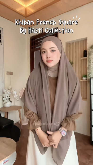 #khiban #khimarbandana #frenchsquare #OOTDFashionShopee #RacunShopee #GakNyeselBeliIni #khimarsyari #khibanjumbo
