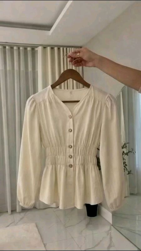blouse Korean style #ShopeeFashionHaul #ViralDiShopeeVideo #DiskonRacunShopee