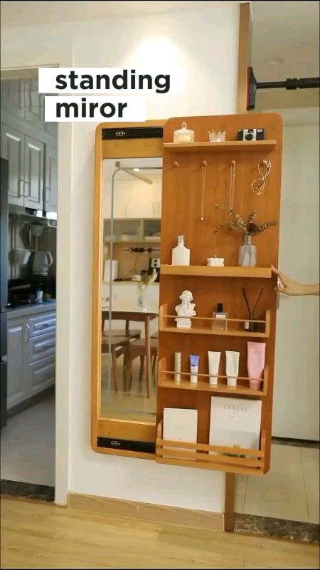 standing miror tempel#fyp #standingmirror #standingmiroraesthetic #shopeevideo #cod
