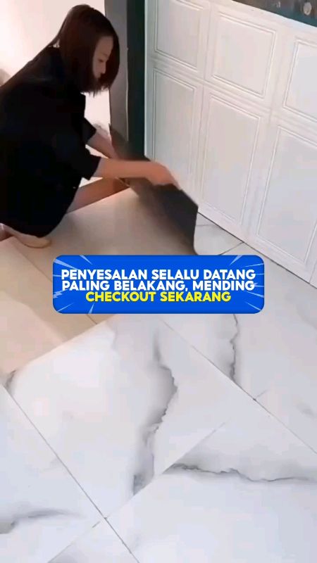 #stikerlantai #wallpapersticker #stikermarmer #ViralDiShopeeVideo #RacunShopee #SpillRacunShopee #TermurahDiShopee