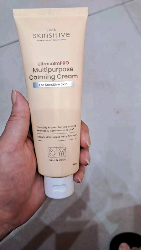 ERHA Skinsitive Ultracalm Pro Multipurpose calming cream#erha #ErhaSkinsitive #calmingcream#skincare  #shopeevideo #RacunShopee