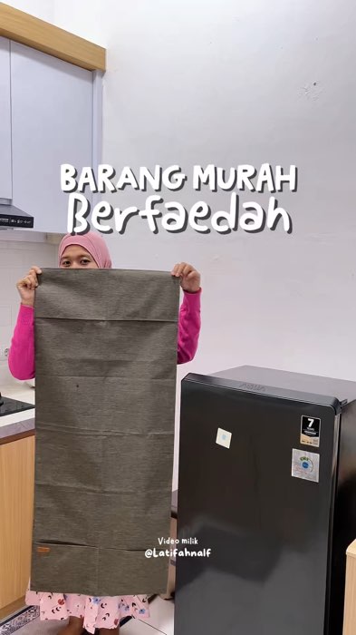 Udah punya belum? #taplakkulkas #coverkulkas #penutupkulkas #GratisOngkirRP0 #TermurahDiShopee #ViralDiShopeeVideo