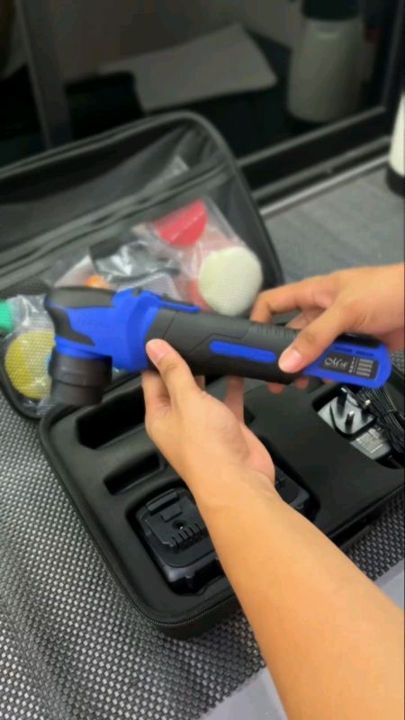 Set Nano polisher cordless DA & rotary #RacunShopee #RacunShopeeCheck #mesinpolisher #detailing #mesindetailing #autodetailing #polishermobilmotor
