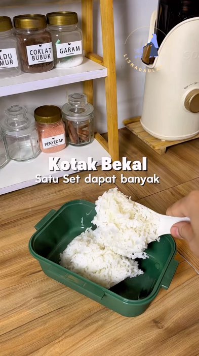 #kotakbekal #lunchboxmurah #luchboxset #PromoGuncang55 #gajiansale