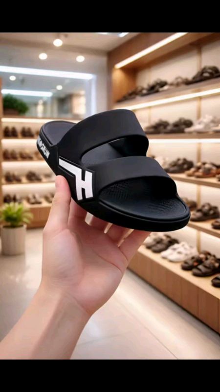 SANDAL SLOP PRIA SINTETIS/38-43 NYAMAN DI PAKAI # RACUNSHOPEE #