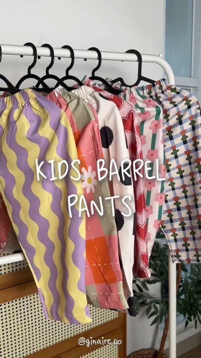 #barrelkids #barrelpants #outfit #celanawanita #celanaanak #ginaire