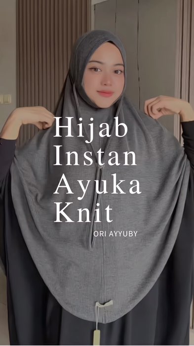 Klik keranjang untuk order Hijab Instan Atika Knit ori Ayyuby #hijabinstan #ayyubyhijab #hijabknit #hijabjumbo #hijabsyari