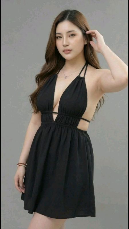 Mini Dress Backless #RacunShopee #SpillRacunShopee