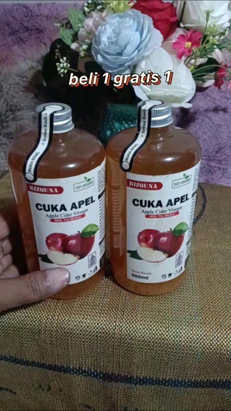 cuka apel#RacunShopee #racun #cukaapel #cukaapeluntukkesehat #fypshopeevideo #cukaapelorganik #fyp #ShopeeVideoCrea