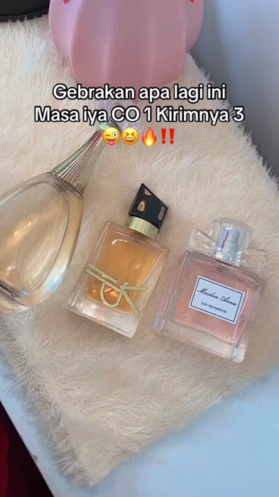 Fomonya jangan kelewatan dong, masa langsung habis sih stok nya 😭💃🏻‼️#beranda #parfumviral #bestseller #fyp #sekarang