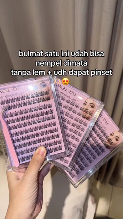 Rekomendasi bulu mata palsu natural#pejuangaffiiliate #ShopeeFashionHaul #SpillRacunShopee #GratisOngkirRP0 #bulumatapalsu