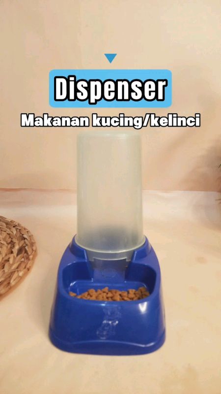 Dispenser makanan kucing/kelinci #kucing #kelinci #dispenserkucing #makanankucing #tempatmakankucing #makanankucing #dispenserkucing #cat #catlover